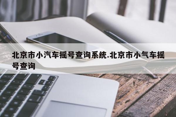 北京市小汽车摇号查询系统.北京市小气车摇号查询